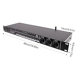 Metal Audio Processor Mixer 25W 110V Vocal Effects