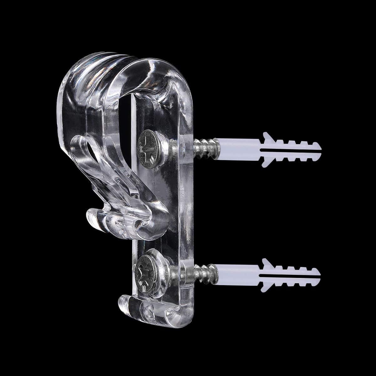 WEONE 8PCS Child Safety PClips, Blind Safety Clips for Cord, Clear