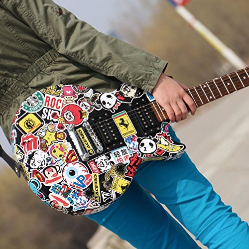Fngeen Random Sticker 50-500pcs Variety Vinyl Car Sticker Motorcycle Bicycle Luggage Decal Graffiti Patches Skateboard Stickers for Laptop Stickers (50pcs) - Thumbnail 6