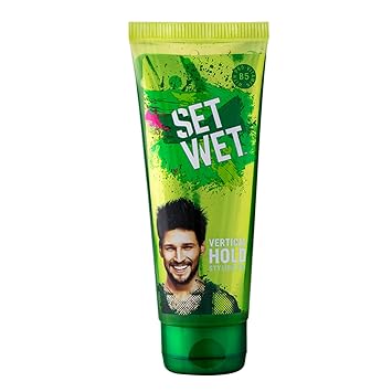 Set Wet Hair Gel Vertical Hold (100ml Tube)