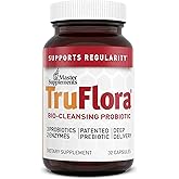 Master Supplements TruFlora - 32 Capsules - Blend of Probiotics & Enzymes - Promotes Optimal Gut Health & Boosts Energy - Gluten Free - 32 Servings