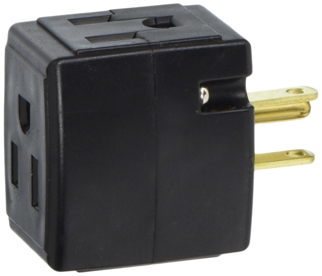 Leviton 0000069200E 18 Pack Cube Tap 3 Outlet Cube Adapter, Black eBay