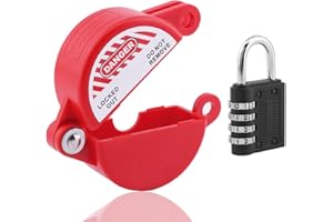 BNYTXV Water Spigot Lock, Outdoor Faucet Lock, Applied to 1 to 2-1/2 Faucet/Water Spigot/Gate Valve/Propane Tank Valve Handles