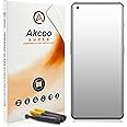Akcoo [2 Pack OnePlus 11 Matte Screen Protector, Tempered Glass [UV Set], Anti Glare, Anti-Fingerprint, Full Screen Adhesive [Scratch Repair], Sensitive and Soft Touch [Tailored for Mobile Gaming]