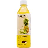 Season Aloe Vera Drink with Pulp, Pineapple Flavor, 16.9 fl oz (Pack of 12)