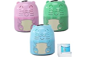 3PCS Toilet Bowl Cleaners, 3 Sents Toilet Tank Cleaner with Pull Cord, Long Lasting Bathroom Cleaning Supplies Cleaner