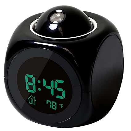 Amazon Com Diamondgift Alarm Clock Projection Lcd Digital Voice
