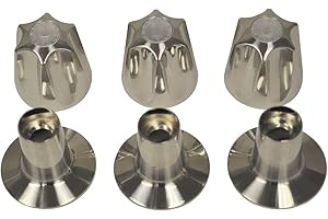 DANCO Bath Tub and Shower 3-Handle Remodeling Trim Kit for Price Pfister Verve, 3-Handle, Brushed Nickel, 1-Pack (81429)