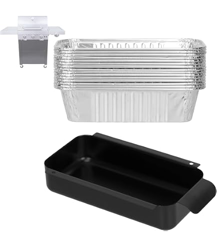 Vassoio Grasso Per Charbroil G651-D800-W1 - Tubi Venturi