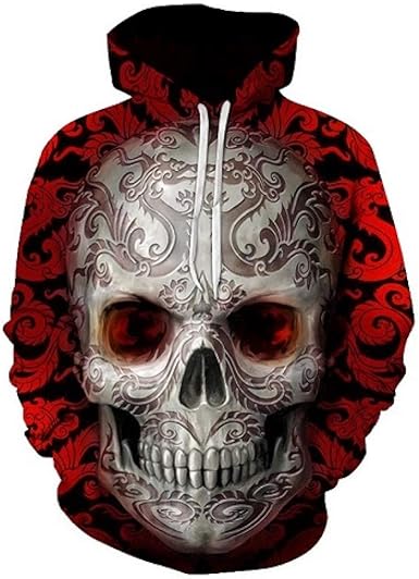 plus size sugar skull hoodie
