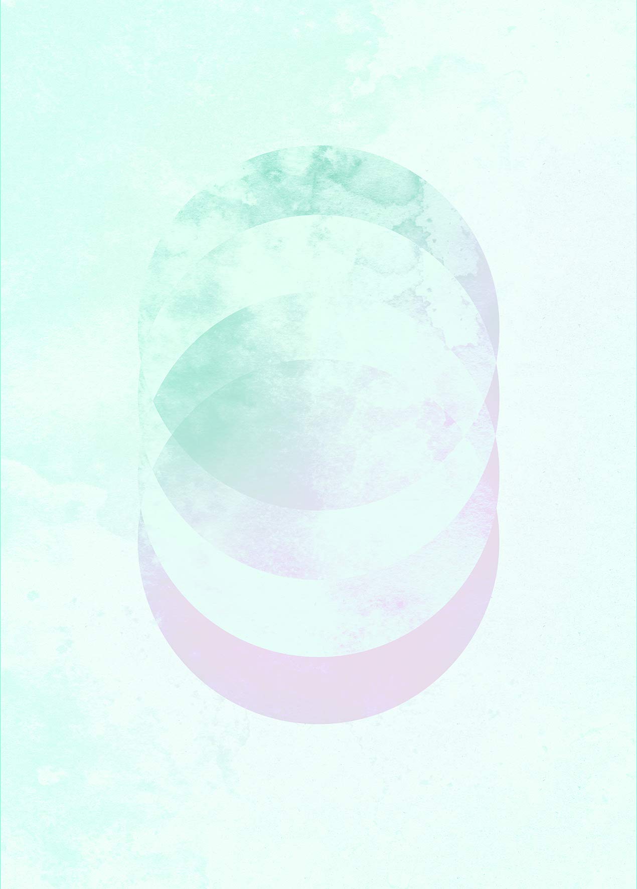 Komar Wall Picture | Tessera Glacies | Poster Picture Living Room Bedroom Decoration Art Print | No Frame | P094D-50x70 | Size: 50x70 cm (Width x Height)