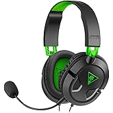 Turtle Beach Recon 50 Xbox Gaming Headset – Officially Licensed for Xbox Series X|S, Xbox One, and Windows PCs with 3.5mm – Also works with PS5, PS4, and Mobile Devices, Removable Mic, 40mm Speakers