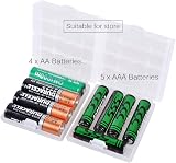 GTIWUNG 7Packs AA Battery Holder with Leads 2x1.5V 2 Slots Black view 8