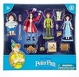 Disney Parks Exclusive Peter Pan Tinkerbell 13 Pc. Figurine Playset Cake Topper Set