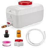 13.2 Gallon Water Tank with Faucet, Water Storage