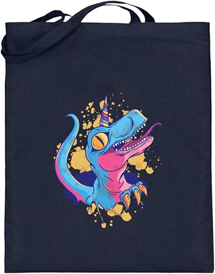 generisch Shirtzshop - Camiseta con diseño de dragón y unicornio
