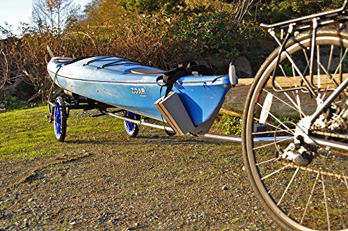 Seattle Sports Go!Cart Center Cart + Bike Trailer for Kayaks, Paddle Boards, and Canoes