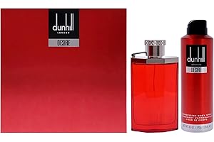 Alfred Dunhill Desire Red for Men - 2 Pc Gift Set 3.4oz EDT Spray, 6.0oz Deodorant Spray