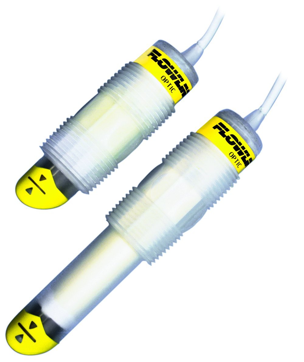 Flowline LO10-1305 Polypropylene Switch-Tek Optic Leak Detection Switch, Short, 3/4" NPT