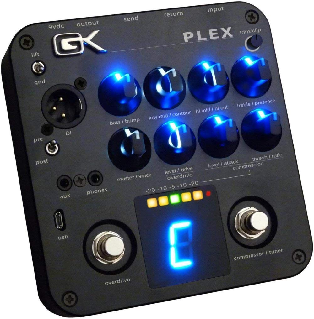 Gallien Krueger PLEX Preamp Pedal with USB