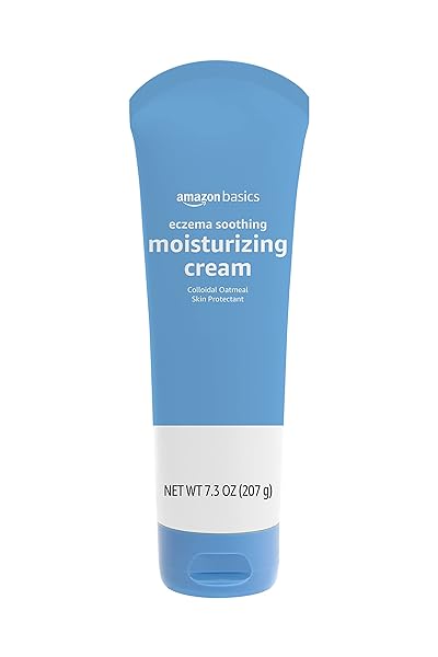 AMAZON BASICS ECZEMA SOOTHING MOISTURIZING CREAM WITH COLLOIDAL OATMEAL, 7.3 OUNCE (PACK OF 1) (PREVIOUSLY SOLIMO)