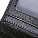 Women RFID Blocking Wallet Trifold Ladies Luxury Leather Clutch Travel Purse Black
