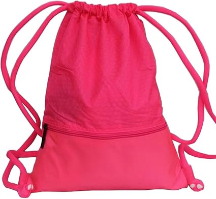 pink basketball backpack