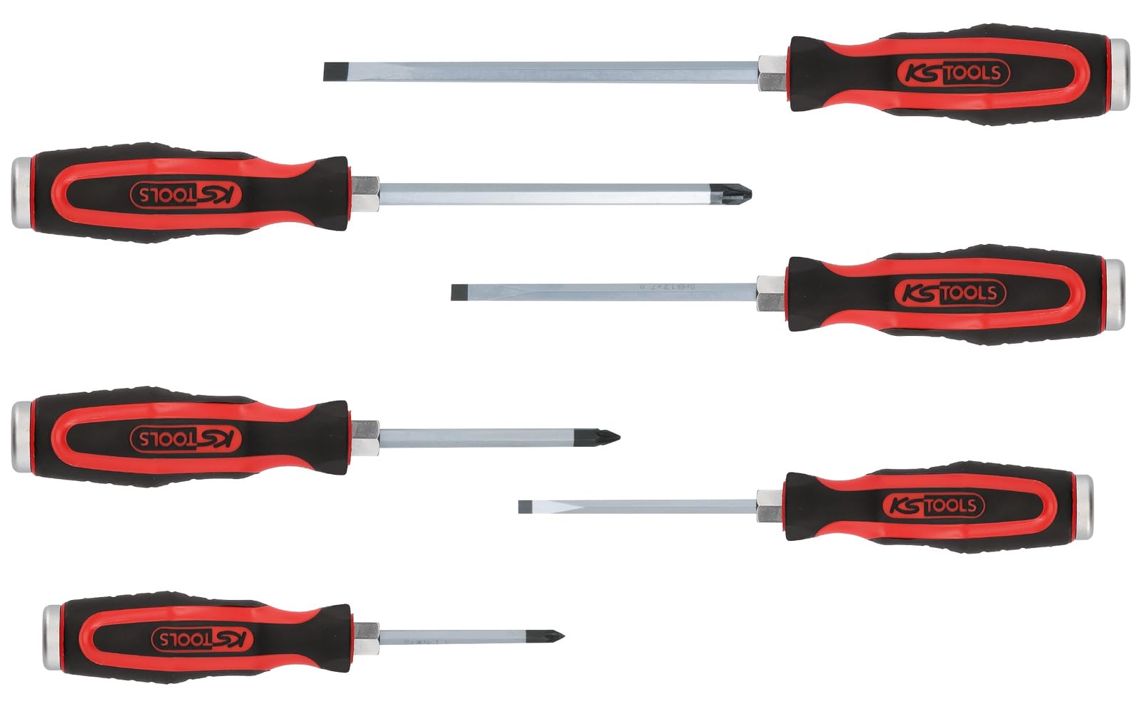 KS Tools 151.1165 Ergomax PZ/Slot Screwdriver Set (6 Pieces)