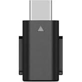 ZEXIBATH for DJI Osmo Pocket 1/2 Type-C Adapter, Wireless Microphone Receiver for Phone/PC/Tablet, 3.5mm Audio Recording Adapter
