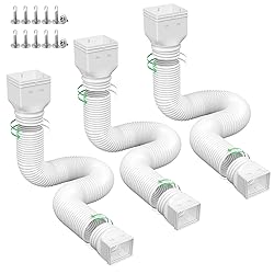 Ogutter Rain Gutter Downspout Extensions, Downspout