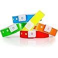 500 WristCo Variety Pack Plastic Wristbands for Events – Extended Wear, Secure Snap Prevents Reuse – Premium-Grade Bracelets for Hospital & Medical ID, Party & VIP Identification
