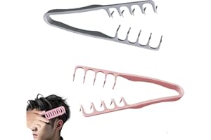 Textured Styling Comb, Volumizing Wide-Tooth Hair Comb for Men and Women, Fluffy Texture Root Lift Tool, Bangs and Hair Styli