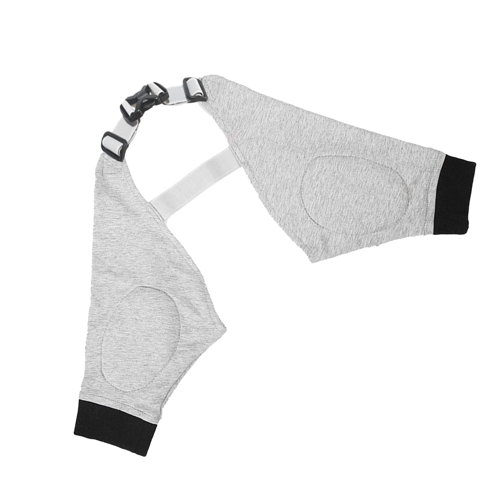 Dog Leg Brace, Dog Knee Brace, Dog Elbow Guard, Dog Rcovery Sleeve Adjustable Cotton Pad Stable Support Comfortable Polyester Spring Mesh for Arthritis (L) Dog Leg Wound Protector