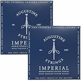 Augustine Strings Imperial High Tension - Premium Crystal Nylon Classical Guitar Strings - Produced in New York by the Manufacturer of the Original Nylon String - 2 Sets