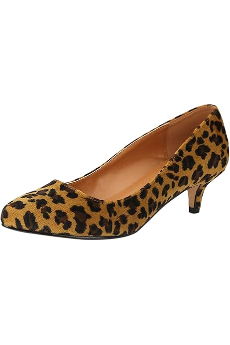 Amazon Zapatos De Tacon Leopardo Zapatos De Mujer Zapatos De Tacón