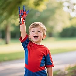 Spider Web Shooter (Set of 2),Kids Cosplay Wrist