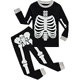 Dolphin&Fish Girls Cotton Pajamas Toddler 2 Pieces Pjs Kids Sleepwear Clothes Long sleeve Sets