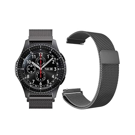 Not brand Reemplazo del Metal del Acero Milanese Loop imán Banda ...