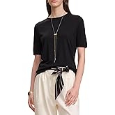 MOLISILK 100% Silk T-Shirts for Women Pure Silk Basic Tee Shirt Crewneck Short Sleeve Tops Summer Fall Casual Dressy Tshirts