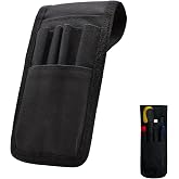 ZGGAZCA Belt Pen Holder for Tactical Use Multifunctional Pouch and Utility Pencil Pocket Military Case with Protectors for Pens and Pencils Porta Pouches for Men