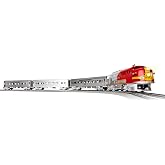 Lionel Santa Fe Super Chief Electric O Gauge 5.0 Bluetooth Train Set with Remote