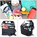 SunGrow Pet Travel Organizer Bag Spacious Bag That Secures Pet Travel Essentials - Fits with All Cars - No More Mess in Car - Space Saver Waterproof Dog and Cat Bag - Easy to Clean
