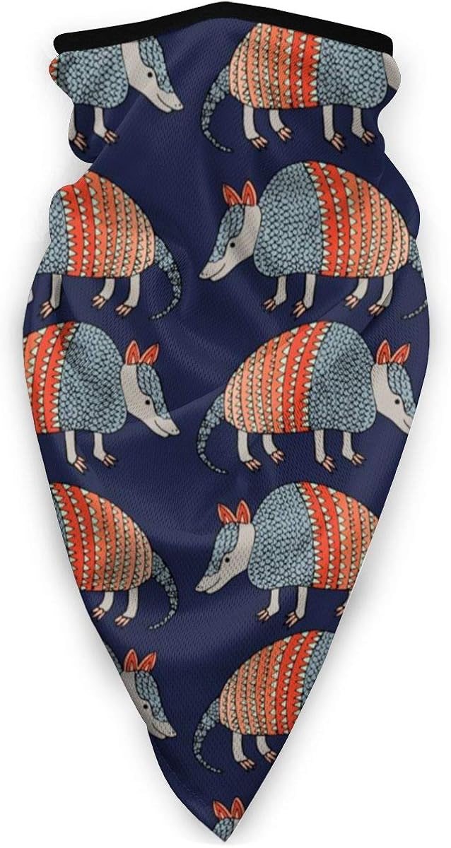 Amazon.com: Armadillo Pattern-Face Mask Bandana,Sun Protection Neck ...