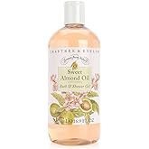 Crabtree & Evelyn Bath and Shower Gel, Sweet Almond Oil, 16.9 Fl Oz