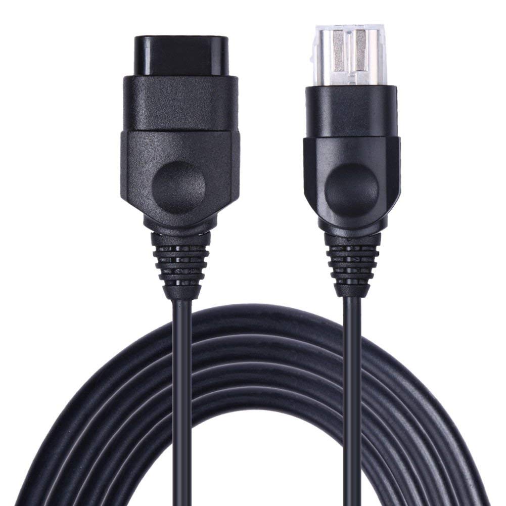 YB-OSANA 2 Packs! Replacement 6ft Extension Cords for Xbox Controller, Set of 2, Black