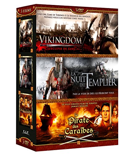 Vikingdom - L'eclipse De Sang + La Nuit Du Templier + Le Pirate Des Caraïbes - Pack