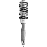 Olivia Garden Ceramic + Ion Round Thermal Hair Brush - Not Electrical - Professional Blowout Brush for Normal to Thick Hair
