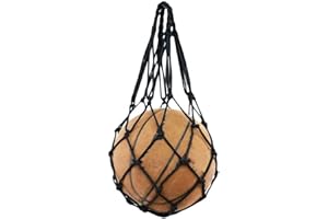 Wendy Mall Football Accessories Basketball Mesh Net Bag Single Ball Carrier for Carrying Basketball Volleyball Soccer