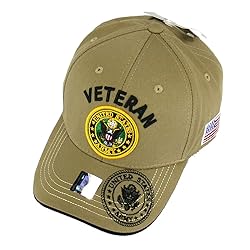 US Army Veteran Hat Army Military Official Licensed