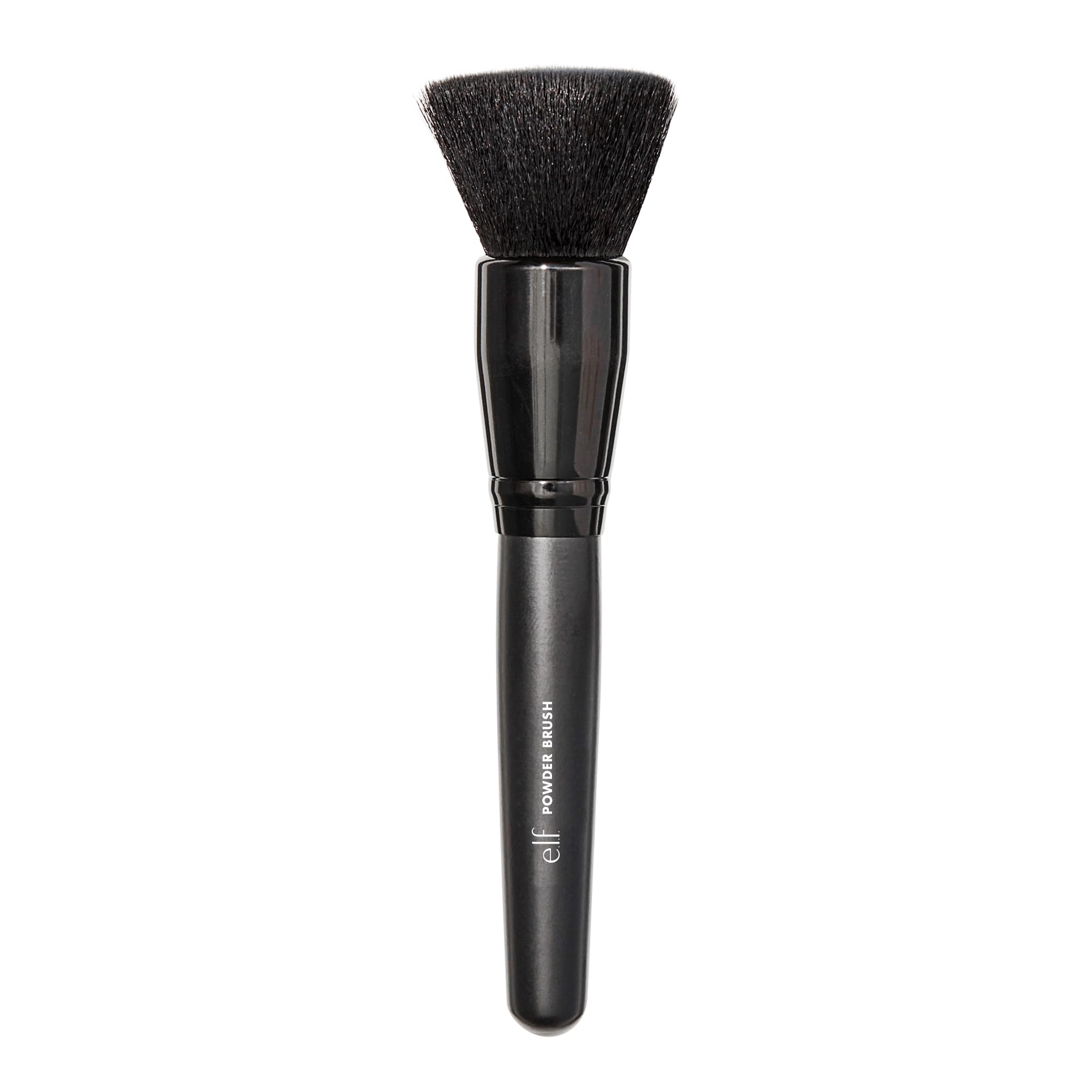 e.l.f. Powder Brush, Versatile Makeup Brush For Powder Or Blush, Creates A Sculpted Look, Made With Synthetic Bristles, Vegan & Cruelty-Free